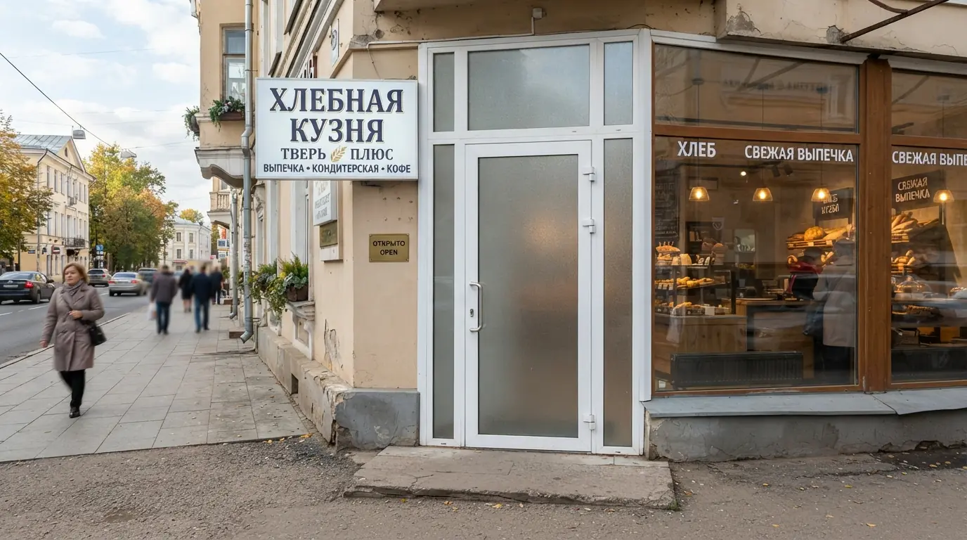 Остекление входной группы магазина в интерьере, фото 9